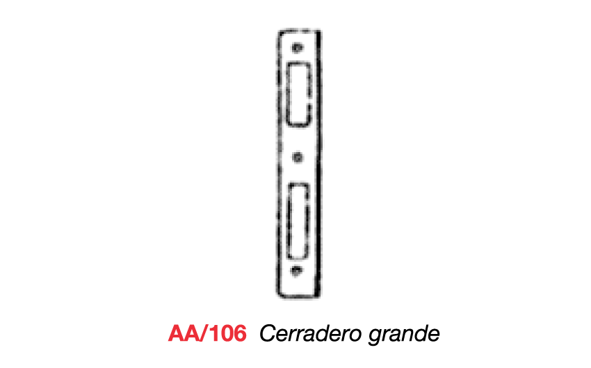 AA/106 Cerradero grande