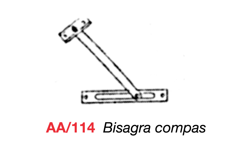 AA/114 Bisagra comps