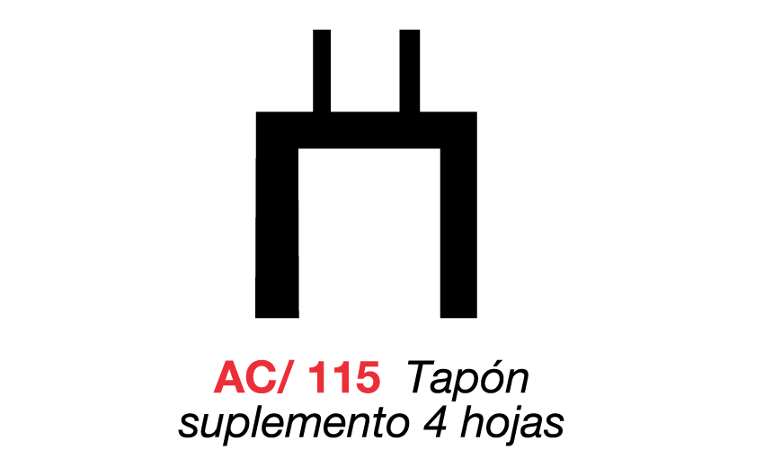 AC/115 Tapn suplemento 4 hojas