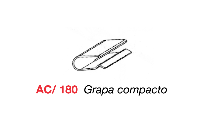 AC/180 Grapa compacto