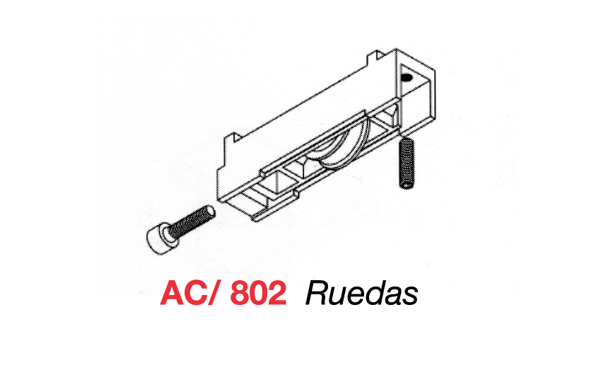 AC/802 Ruedas