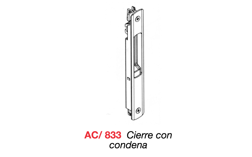 AC/833 Cierre con condena