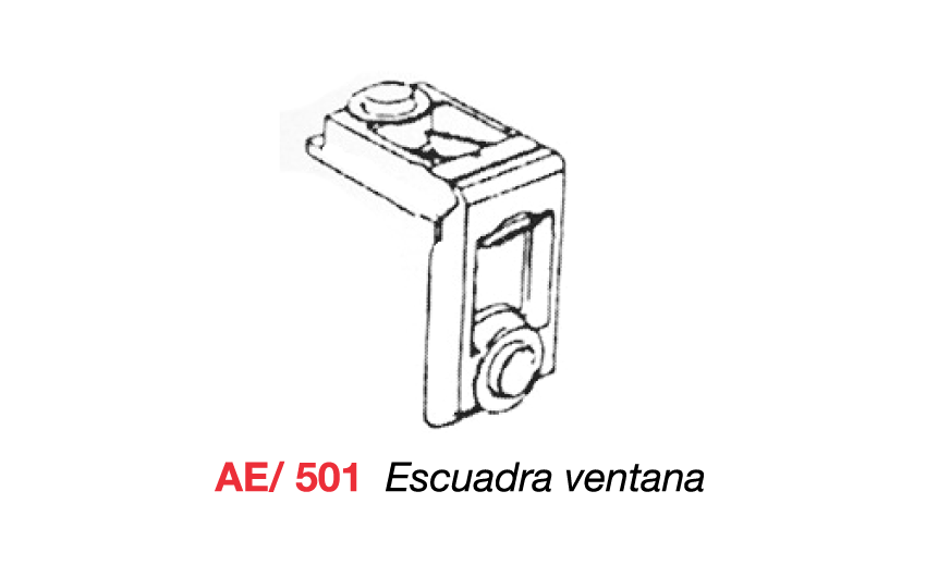 AE/501 Escuadra ventana