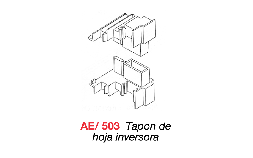 AE/503 Tapn de hoja inversora