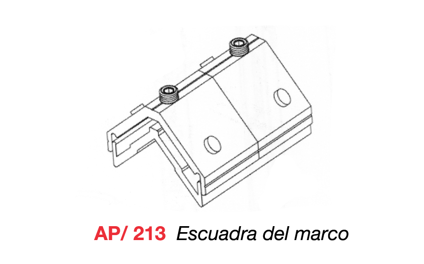 AP/213 Escuadra del marco