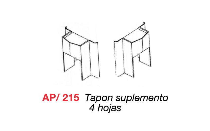 AP/215 Tapn suplemento 4 hojas
