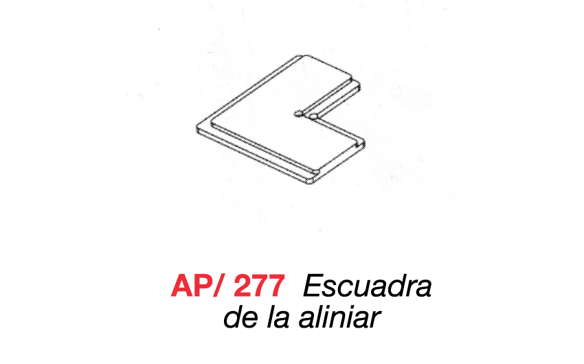 AP/277 Escuadra de alinear