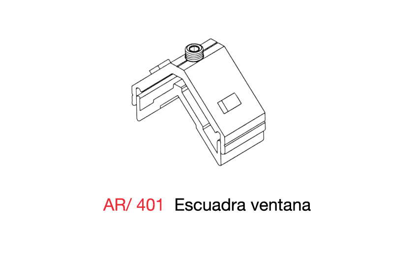 AR/401 Escuadra ventana