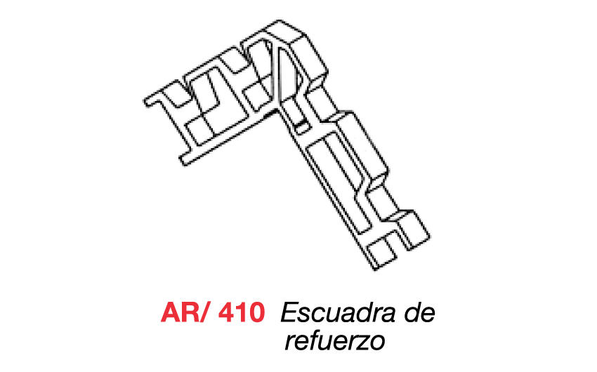 AR/410 Escuadra de refuerzo