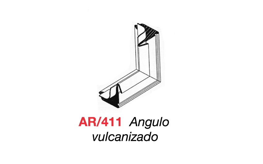 AR/411 ngulo vulcanizado