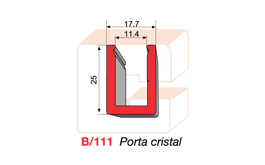 B/111 Porta cristal