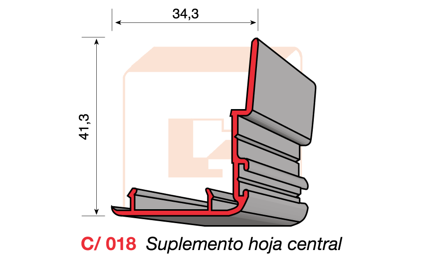 C/018 Suplemento hoja central