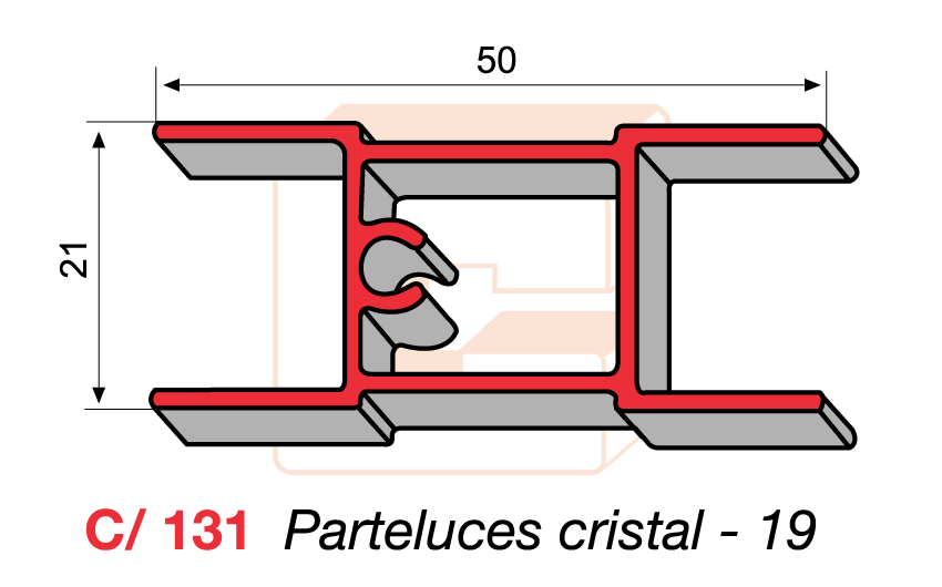 C/131 Parteluces cristal -19