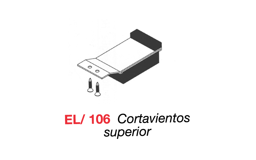 EL/106 Cortavientos superior