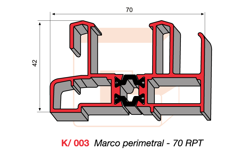 K/003 Marco perimetral - 70 RPT