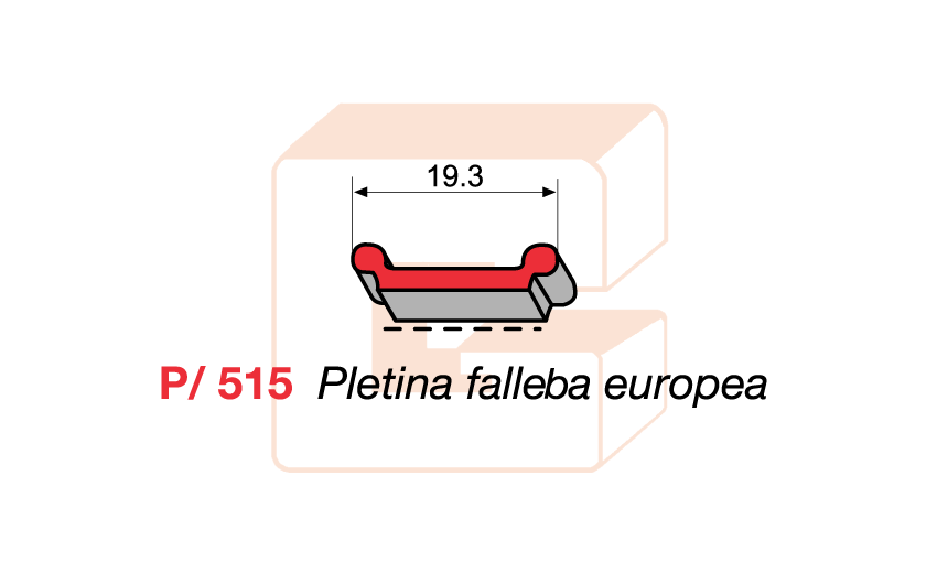 P/515 Pletina falleba europea