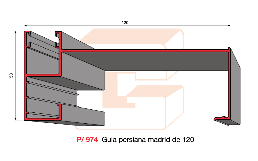 P/974 Gua persiana Madrid de 140