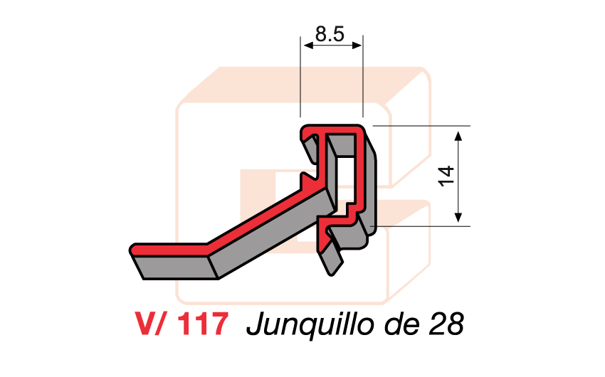 V/117 Junquillo de 28