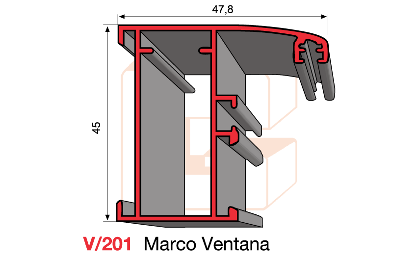 V/201 Marco Ventana